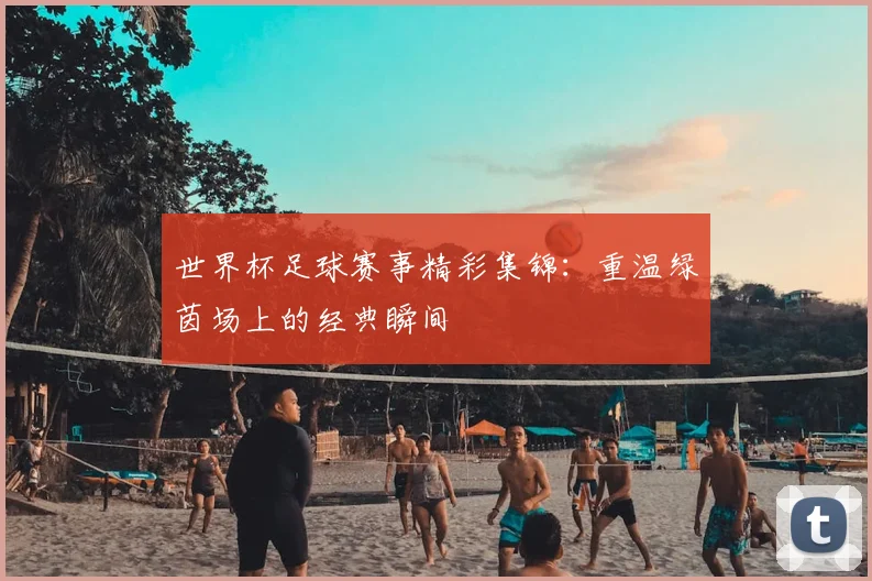 世界杯足球赛事精彩集锦：重温绿茵场上的经典瞬间